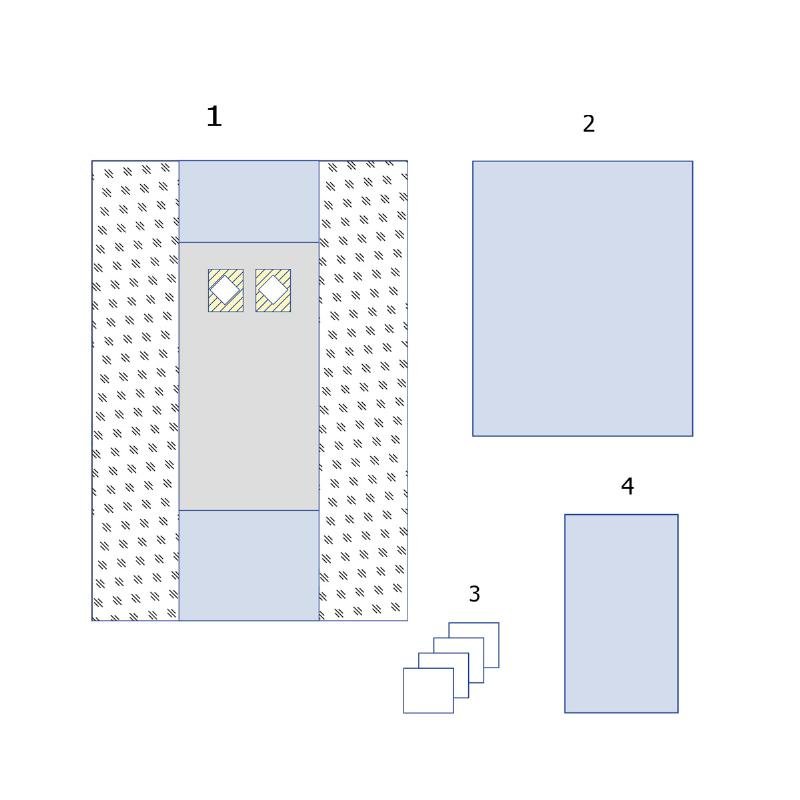 Комплект покриттів операційних для ангіографії №8 Taipan-Pharm стерильний